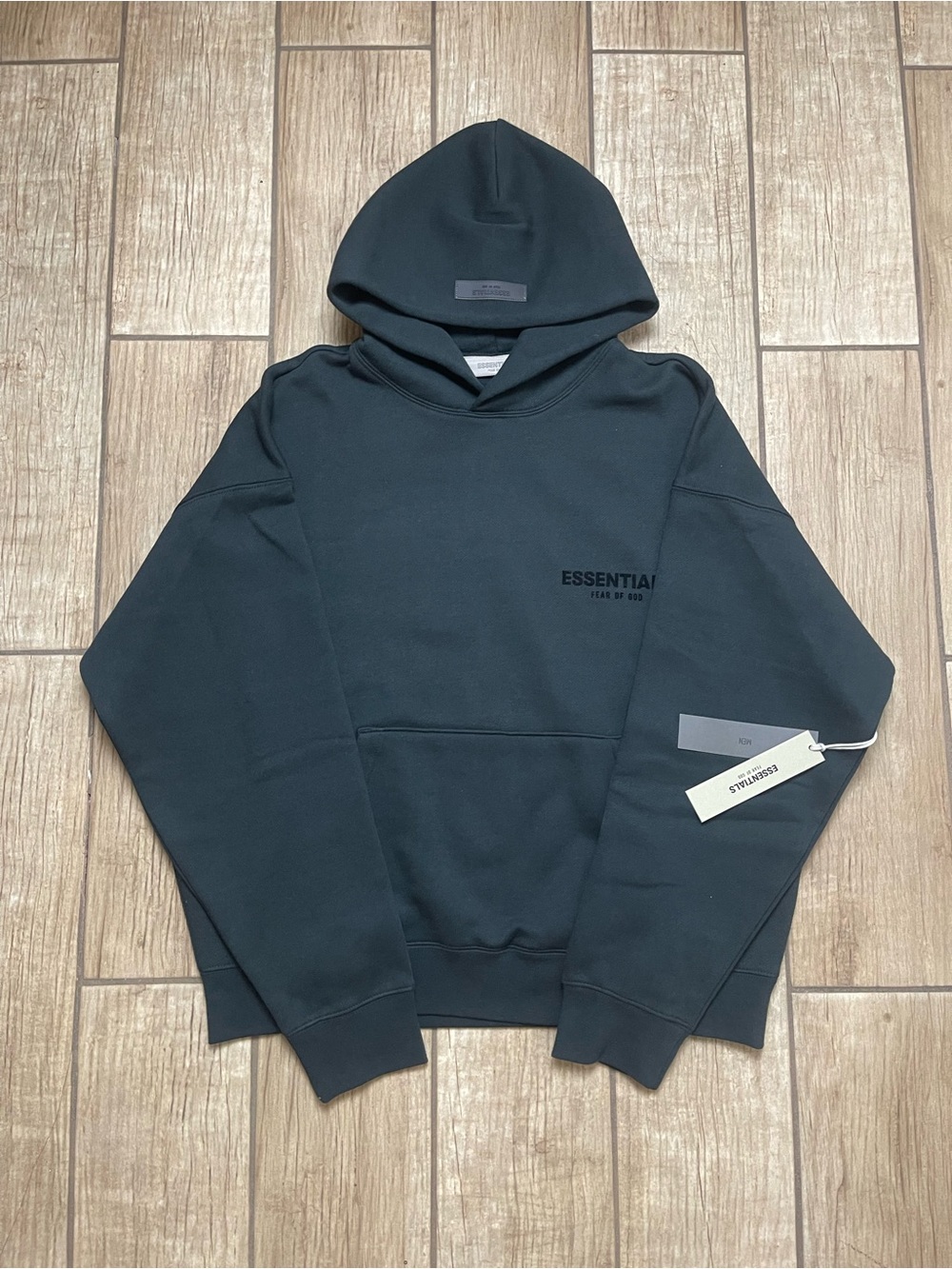 Fear of god black Hoodie